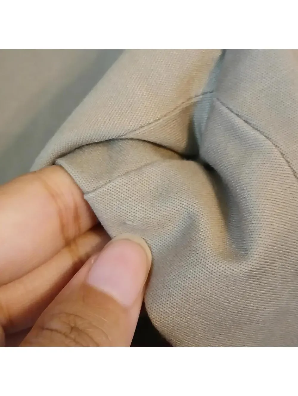Perry Ellis Portfolio Men's 36x29 Tan Dress Pants - Flawed Dark Stains - Picture 12 of 12